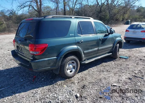 2007 Toyota Sequoia Sr5 V8 z USA, uszkodzony, nr VIN 5TDZT34A57S285238